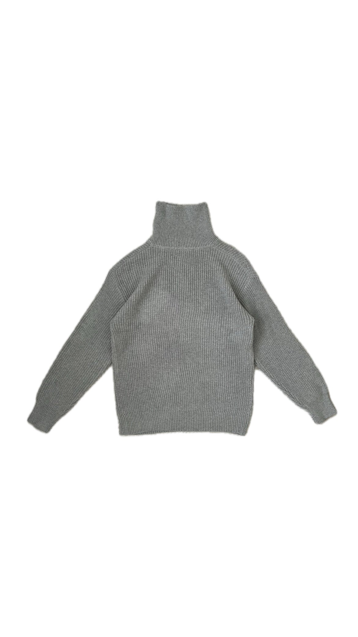 Classic Quarter Zip (Grey)