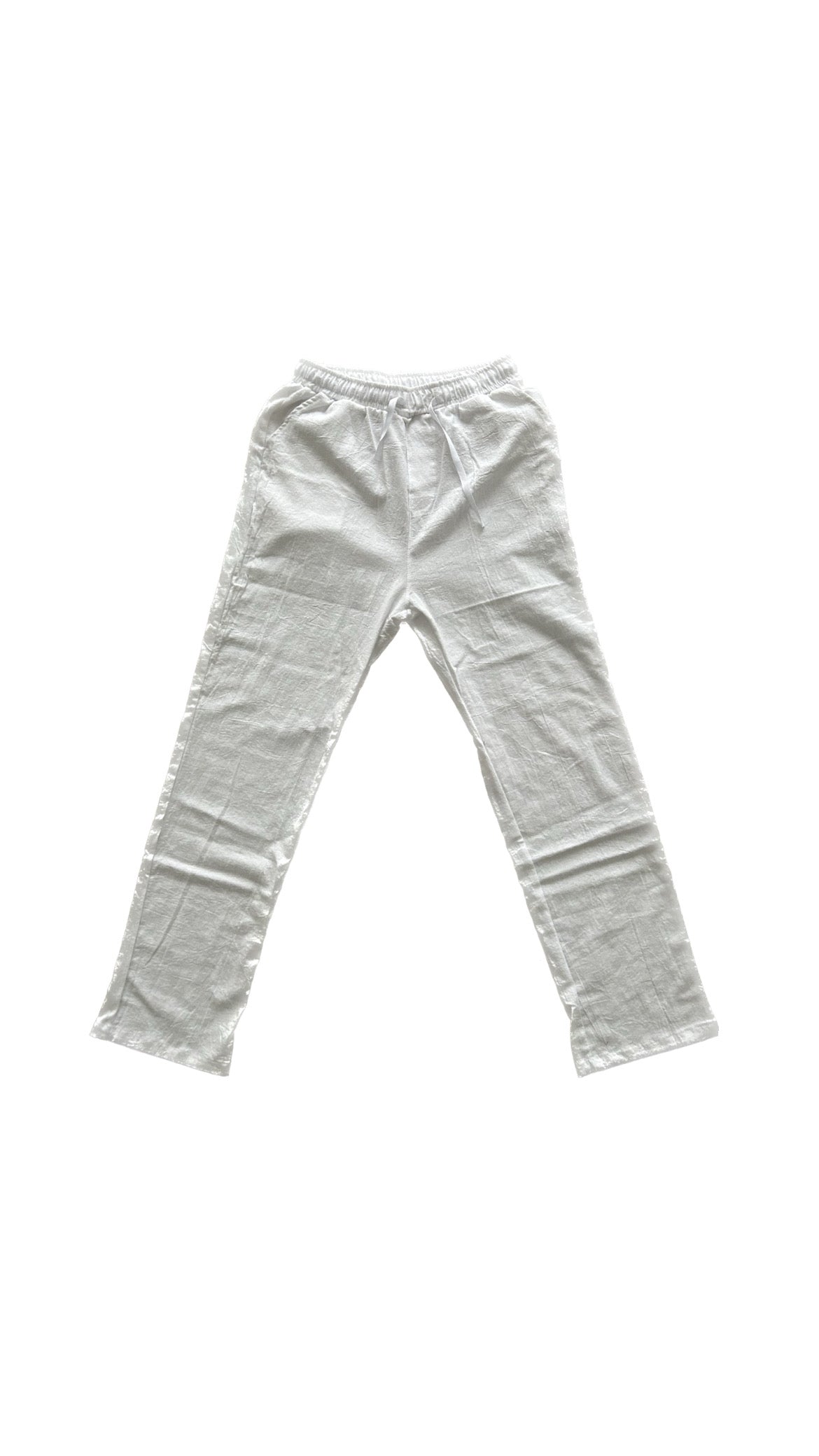 Linnen broek (wit)