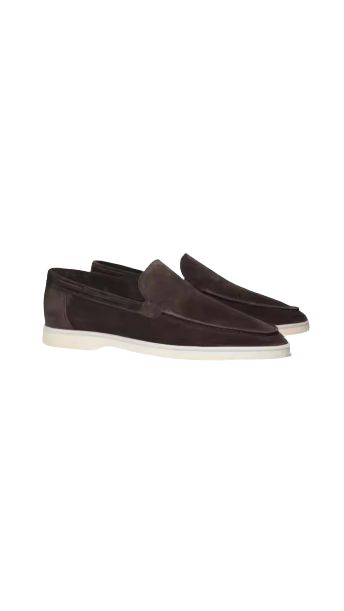 Suede Yacht Loafers (Brown)