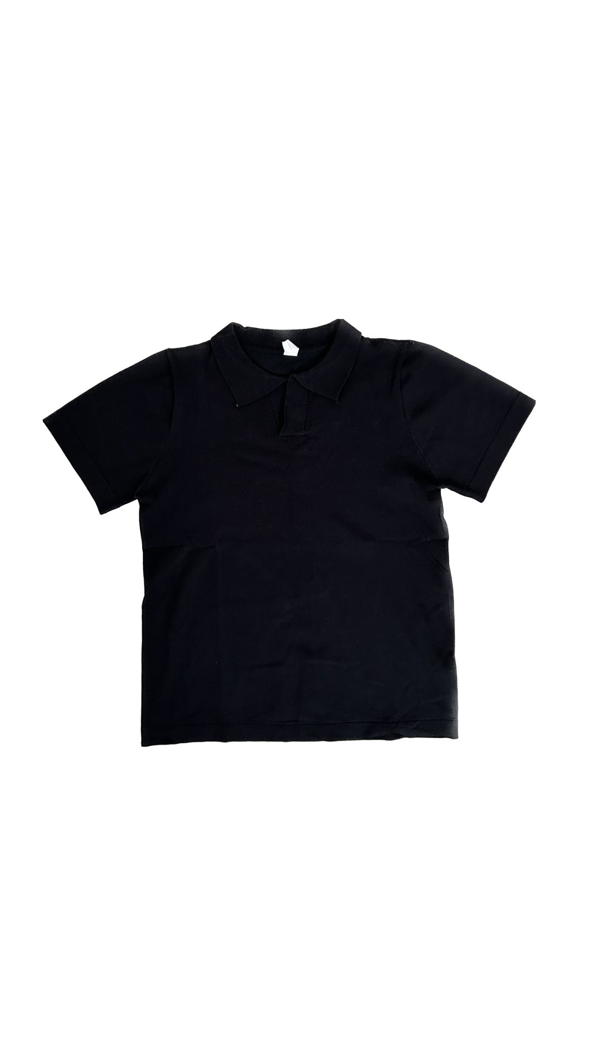 Polo regular (negro)