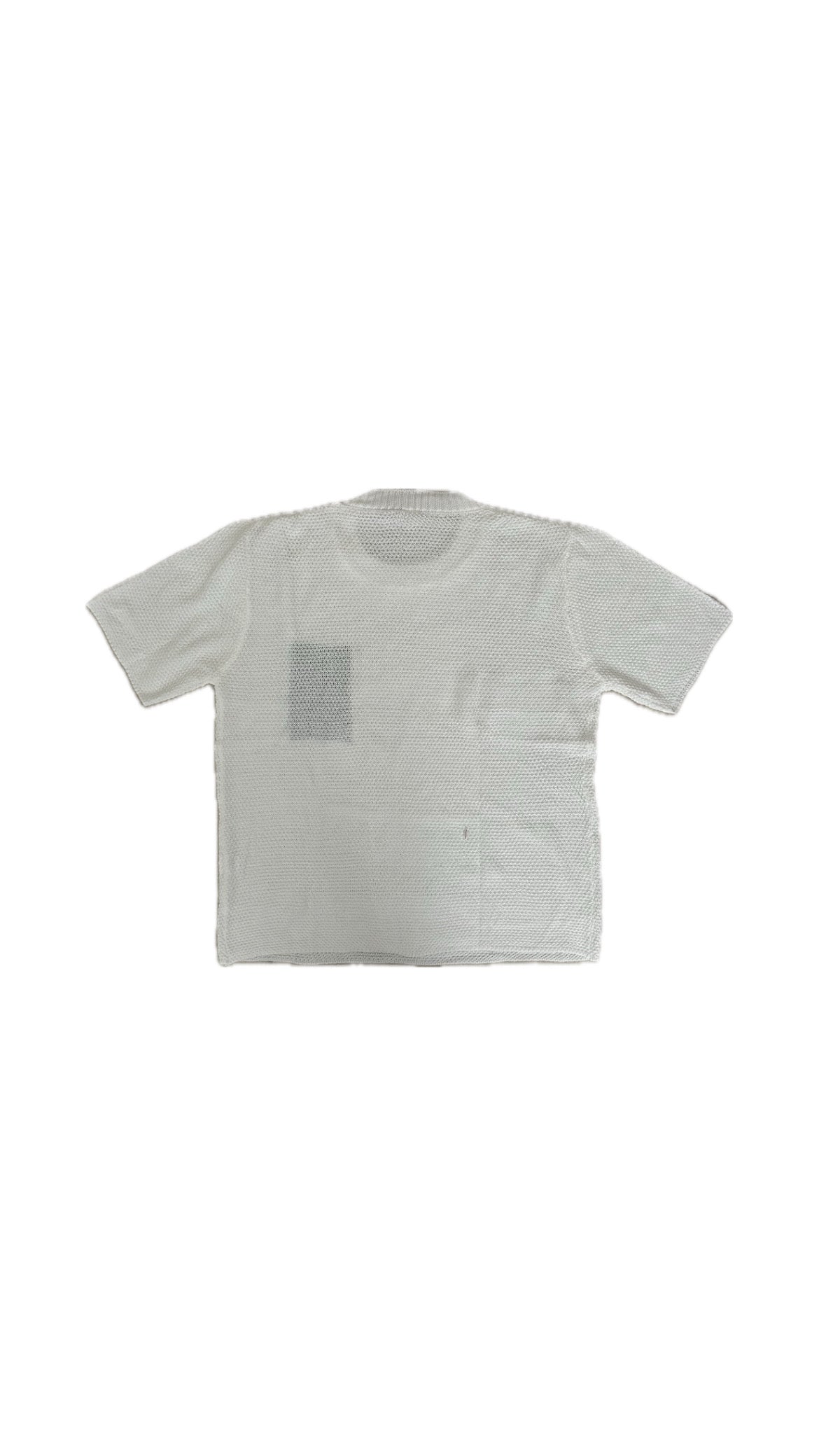 T-shirt de patch en toile (blanc)