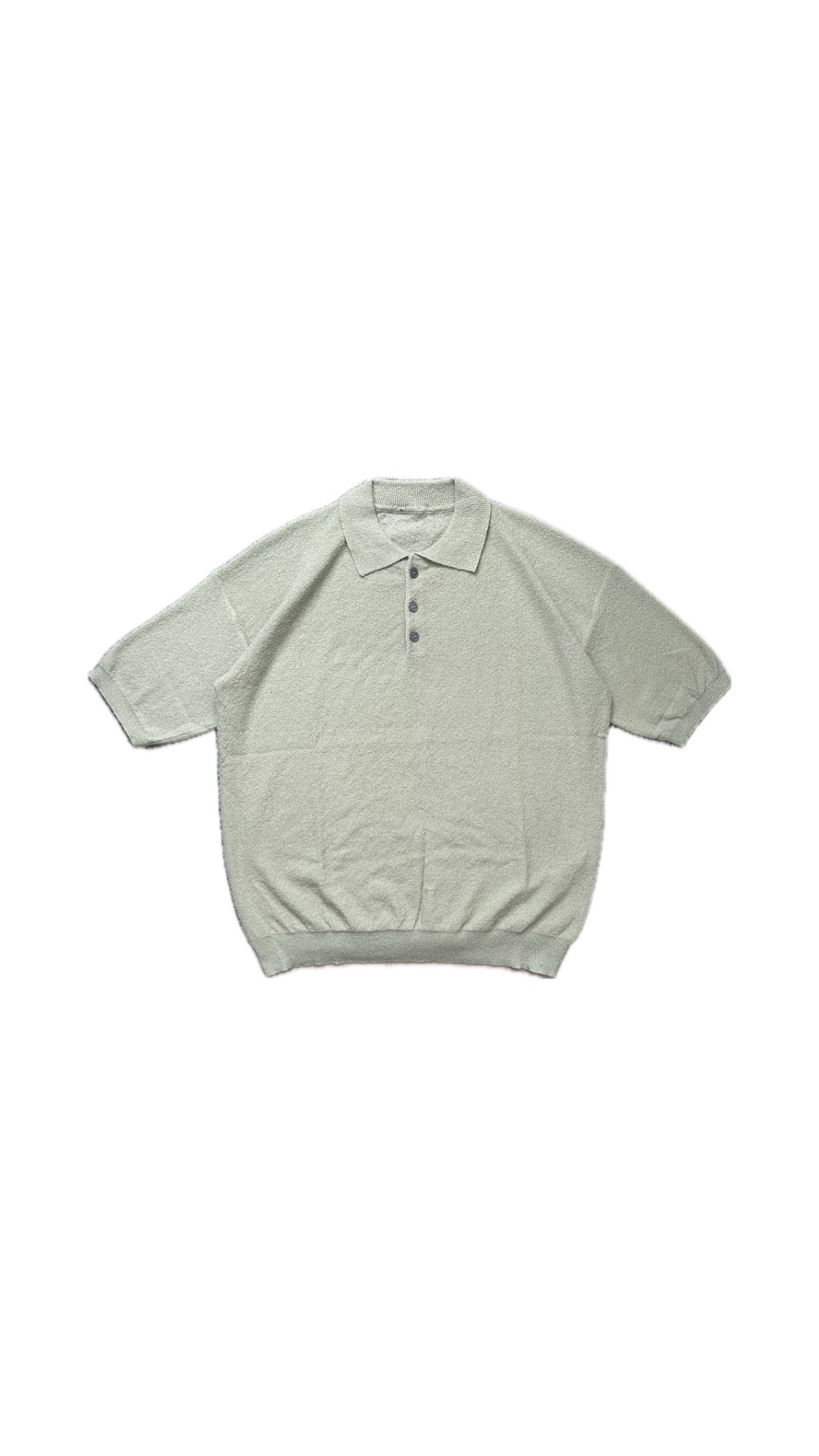 Knitted Polo (Mint)