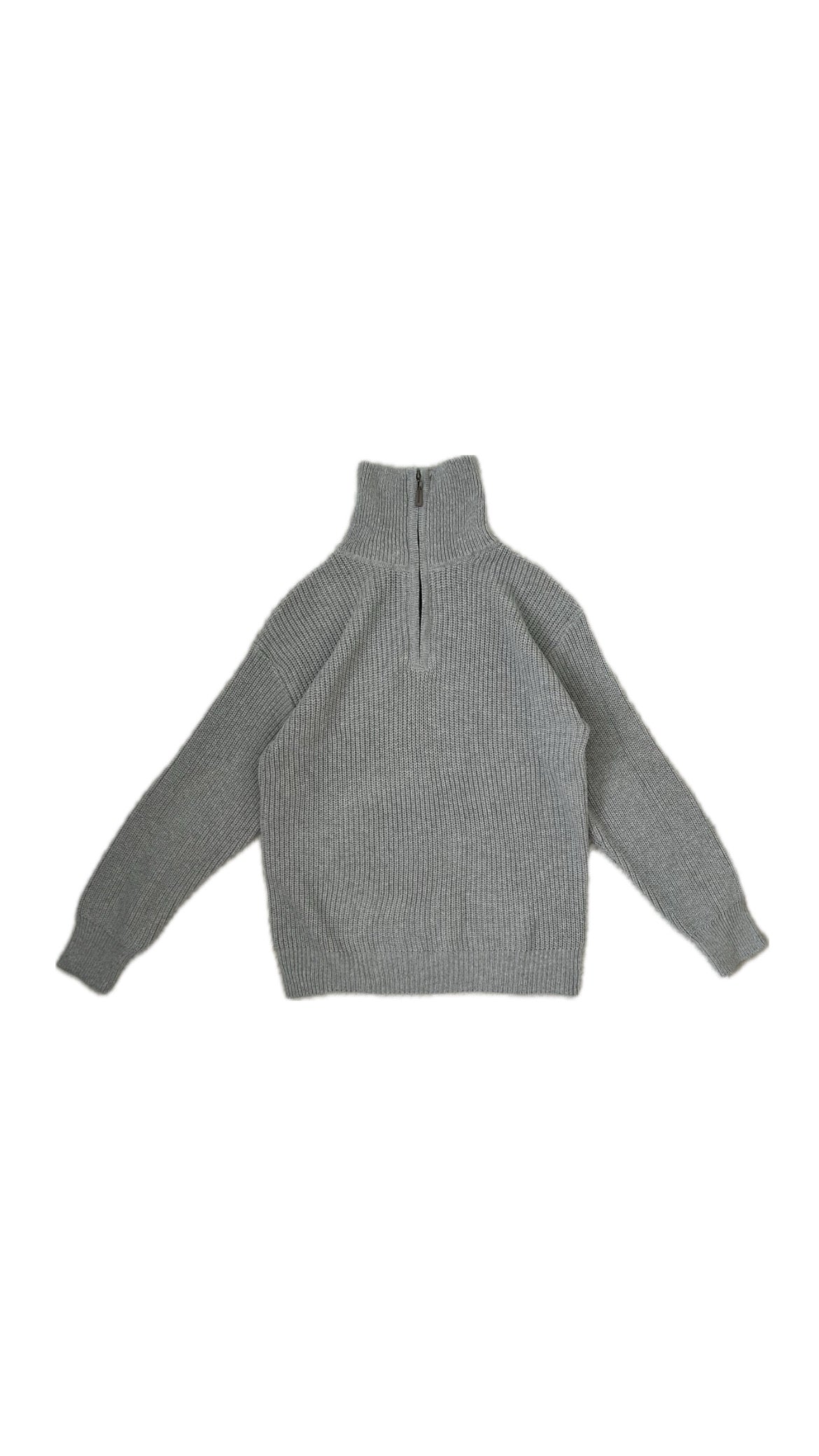 Classic Quarter Zip (Grey)