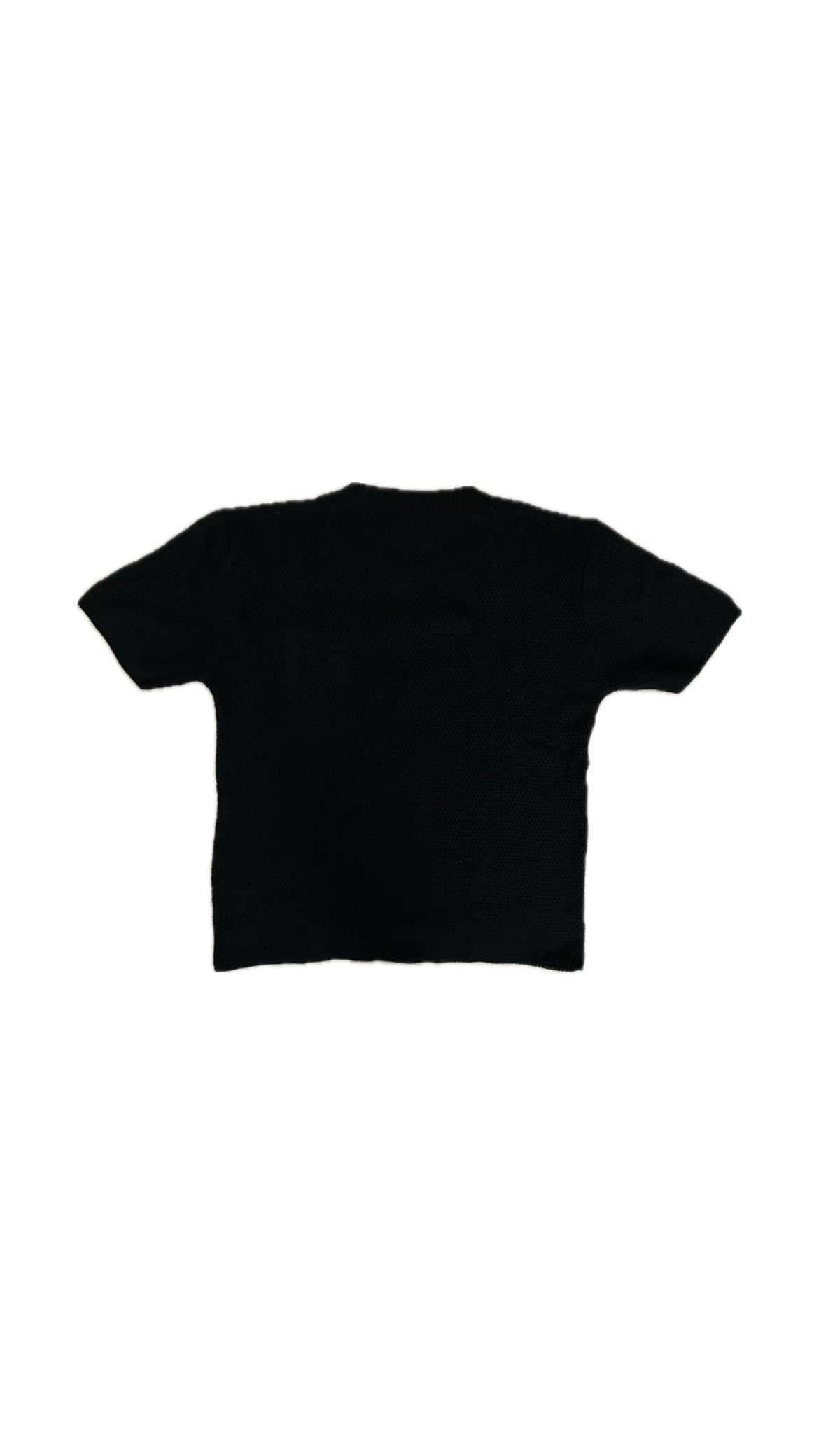 T-shirt de patch en toile (noir)