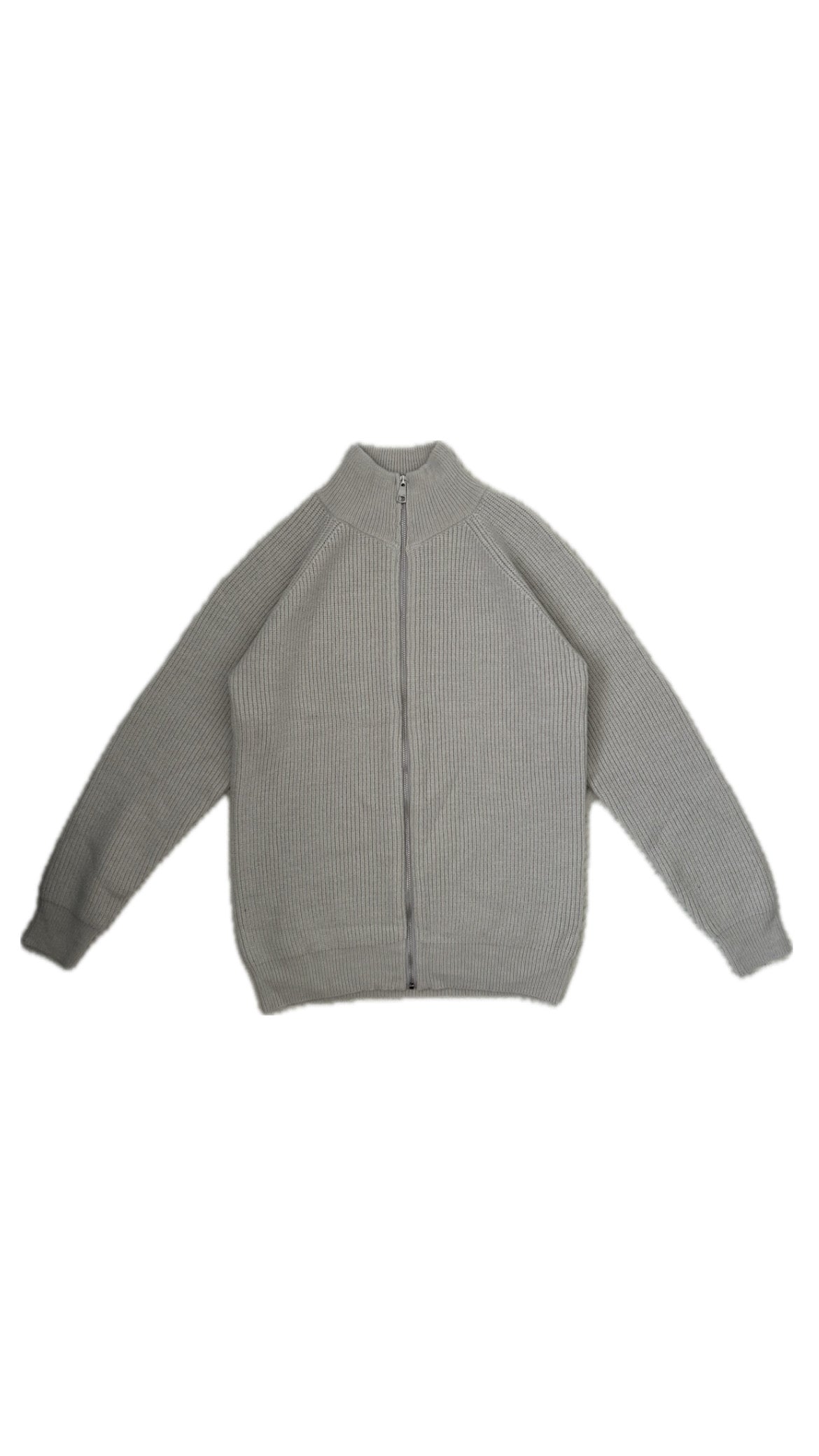 Knit Zipper (Beige)