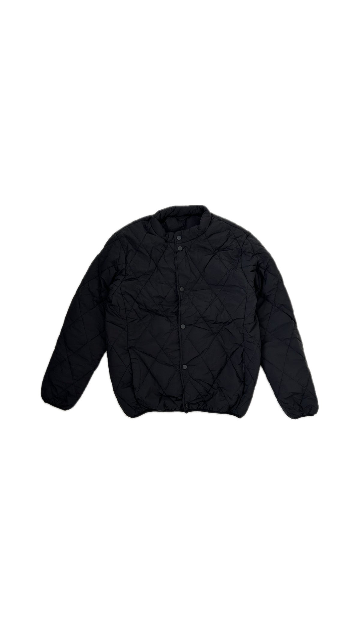 Diamond Puffer Jacket (Black)