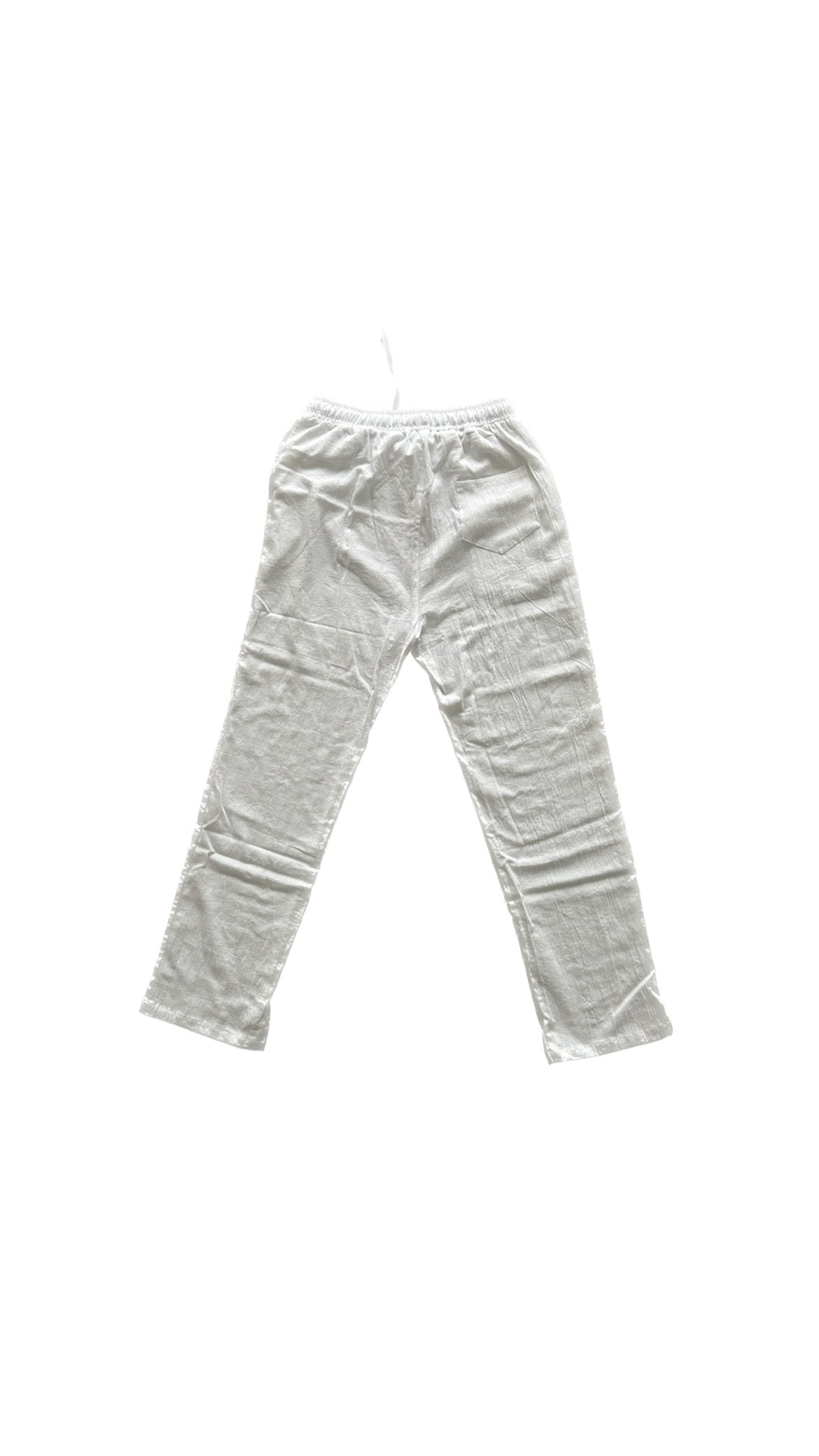 Pantalon en lin (blanc)