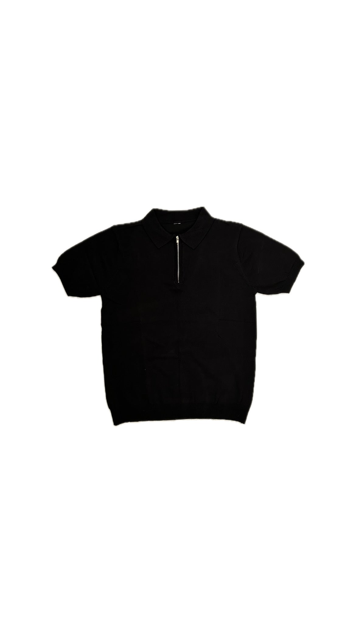 Luxury Polo Zipper (Black)